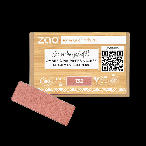 Zao 長方礦物眼影補充裝 Rectangle Eyeshadow Refill